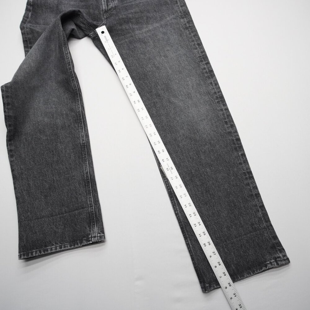 AGOLDE Fran Low Slung Easy Straight Cuffed Jeans in Ditch Size 26 - Picture 11 of 13
